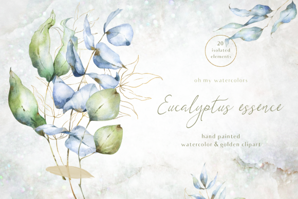 Eucalyptus Essence Watercolor Set