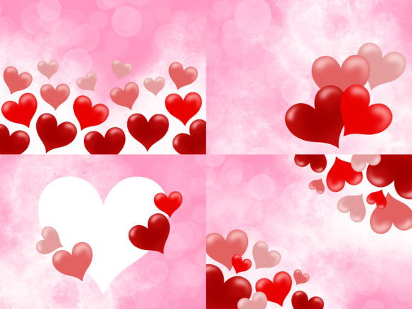 Valentine’s Day Watercolor Illustrations