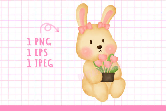 Watercolor Cute Teddy Bear Clipart and Illustrations
